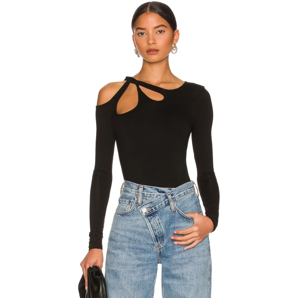 NWT superdown Yesenia cutout bodysuit